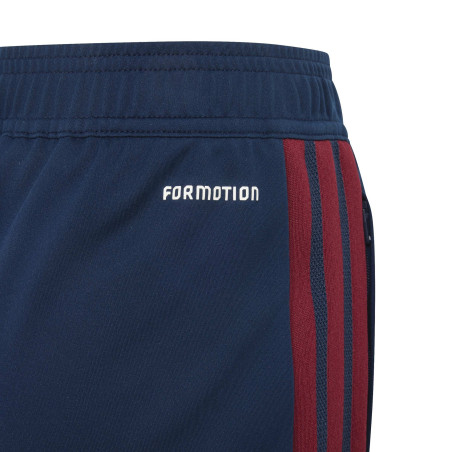 Pantalon survêtement junior Arsenal bleu rouge