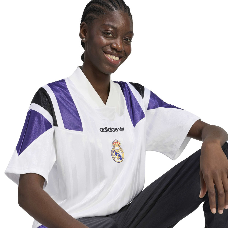Maillot Real Madrid Equipment rétro blanc