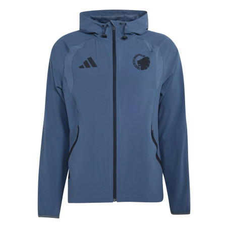 Veste survêtement FC Copenhague FZ bleu