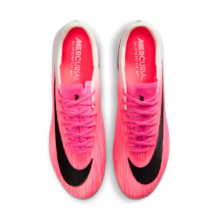 Nike Air Zoom Mercurial Superfly 11 Pro FG rose blanc