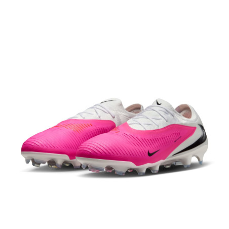 Nike Phantom 6 Pro FG rose blanc