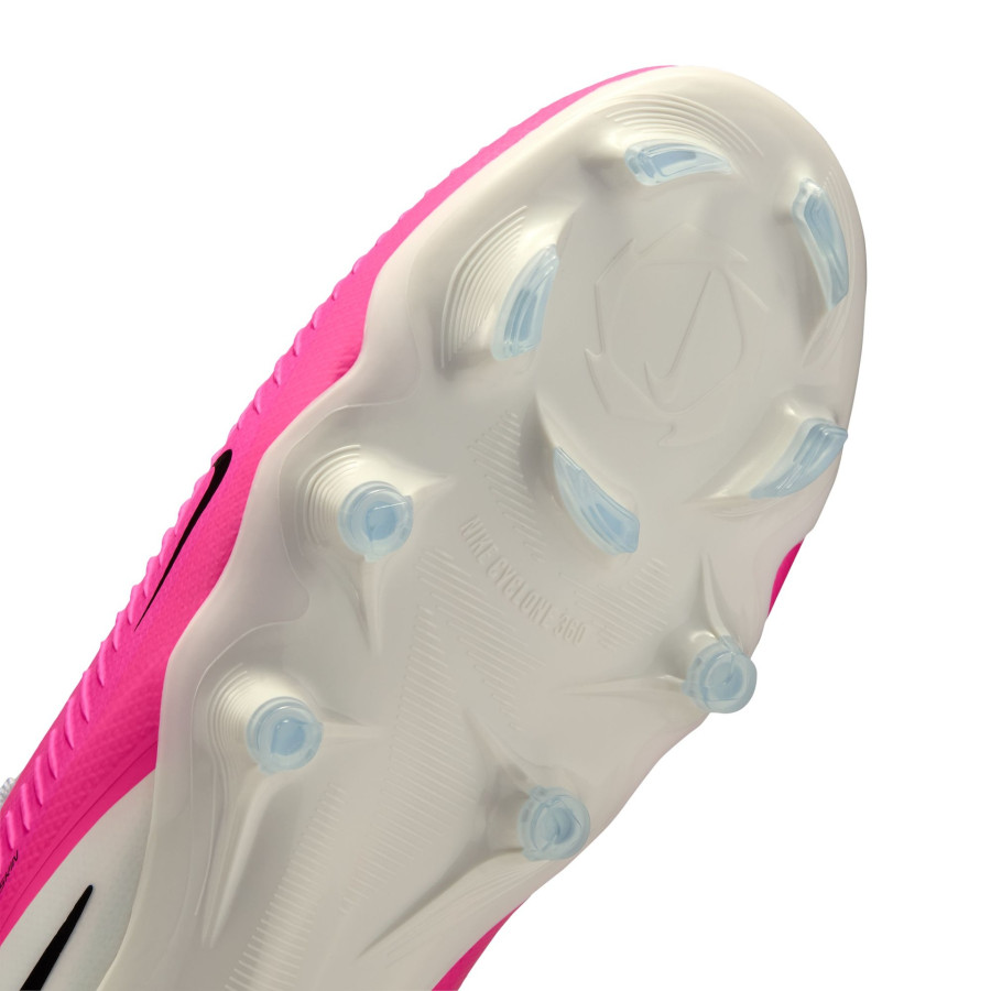 Nike Phantom 6 Pro FG rose blanc