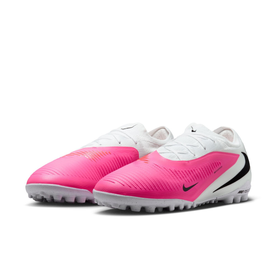 Nike ReactX Phantom 6 Pro Turf rose blanc
