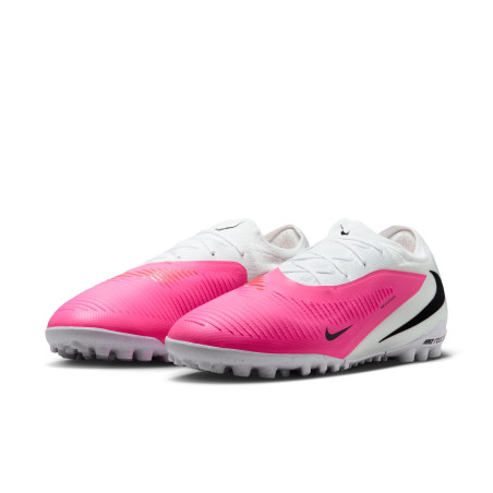 Nike ReactX Phantom 6 Pro Turf rose blanc