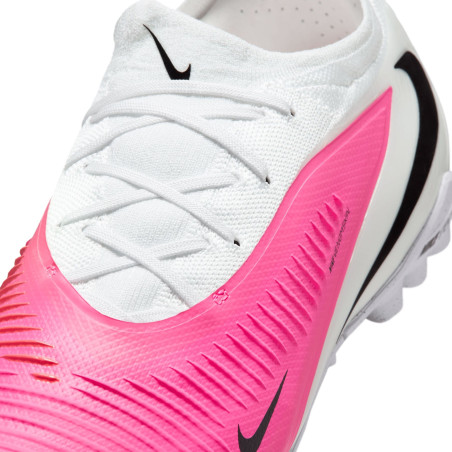 Nike ReactX Phantom 6 Pro Turf rose blanc
