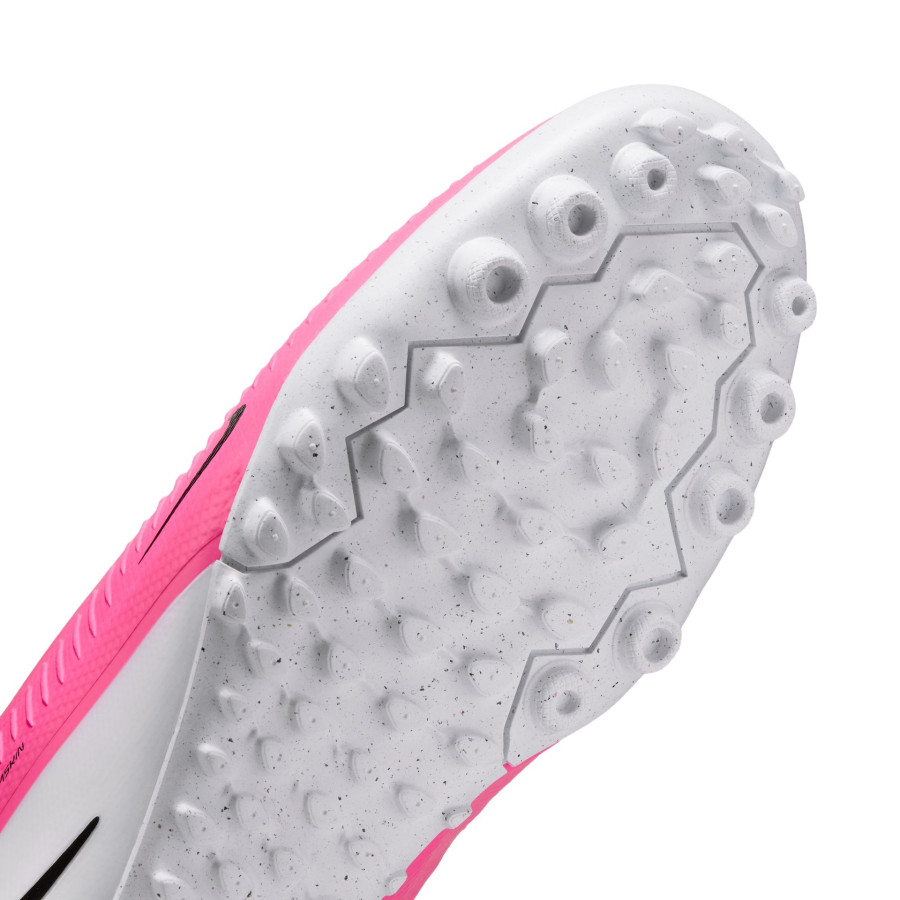 Nike ReactX Phantom 6 Pro Turf rose blanc