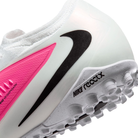 Nike ReactX Phantom 6 Pro Turf rose blanc