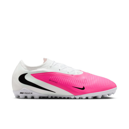 Nike ReactX Phantom 6 Pro Turf rose blanc