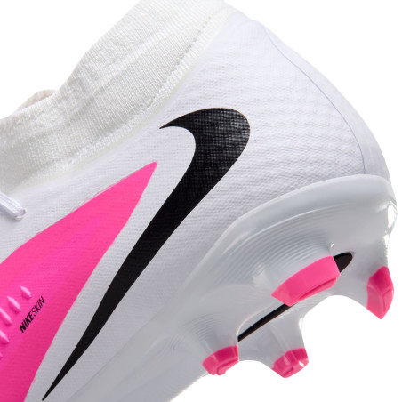 Nike Phantom 6 montante Academy FG/MG rose blanc