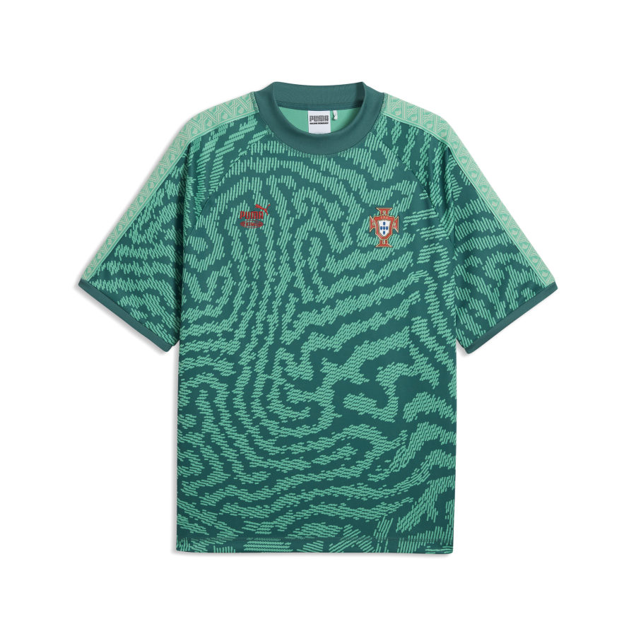 Maillot PUMA King X PORTUGAL X SALEHE BEMBURY vert