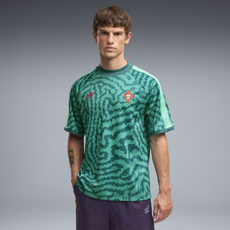 Maillot PUMA King X PORTUGAL X SALEHE BEMBURY vert