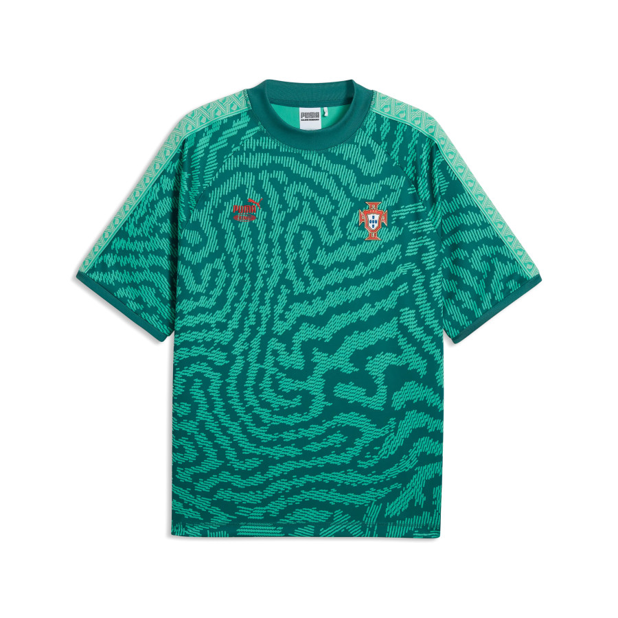Maillot PUMA King X PORTUGAL X SALEHE BEMBURY vert