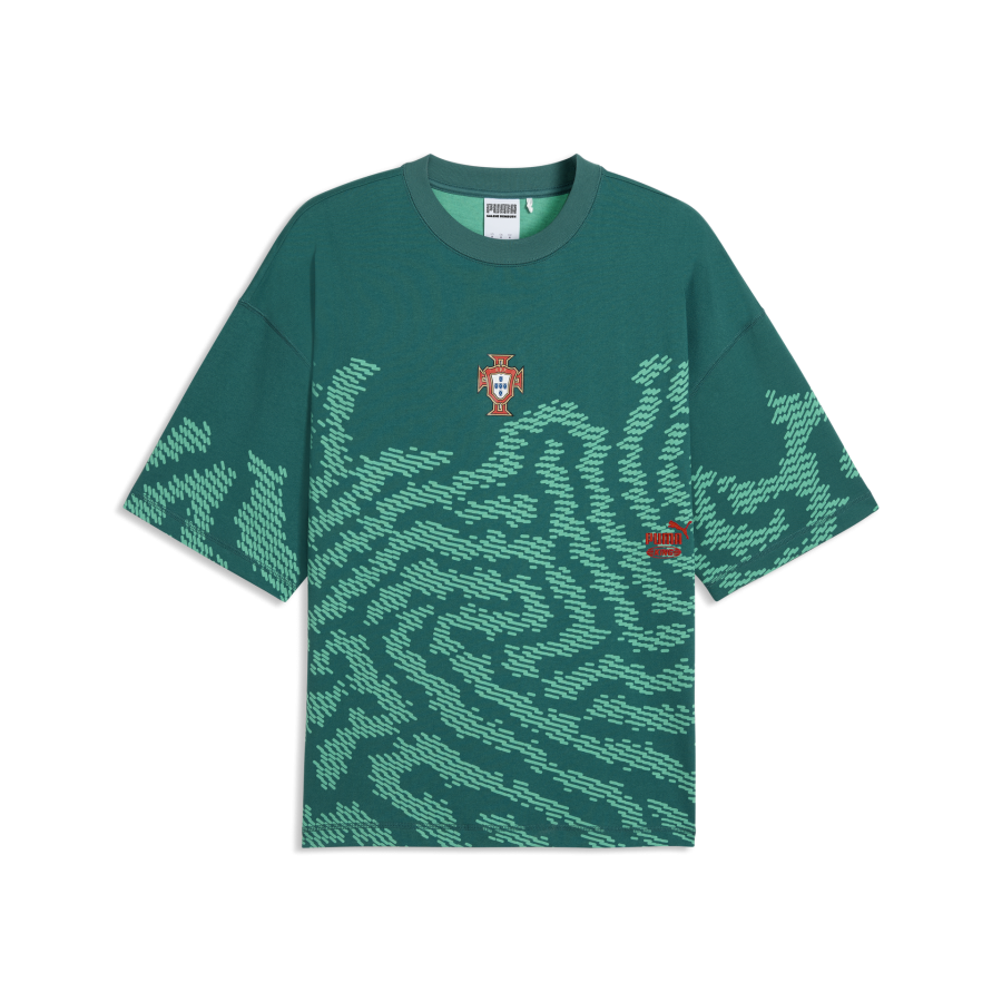 T-shirt PUMA King X PORTUGAL X SALEHE BEMBURY vert