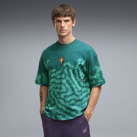 T-shirt PUMA King X PORTUGAL X SALEHE BEMBURY vert