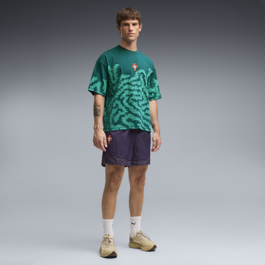 T-shirt PUMA King X PORTUGAL X SALEHE BEMBURY vert