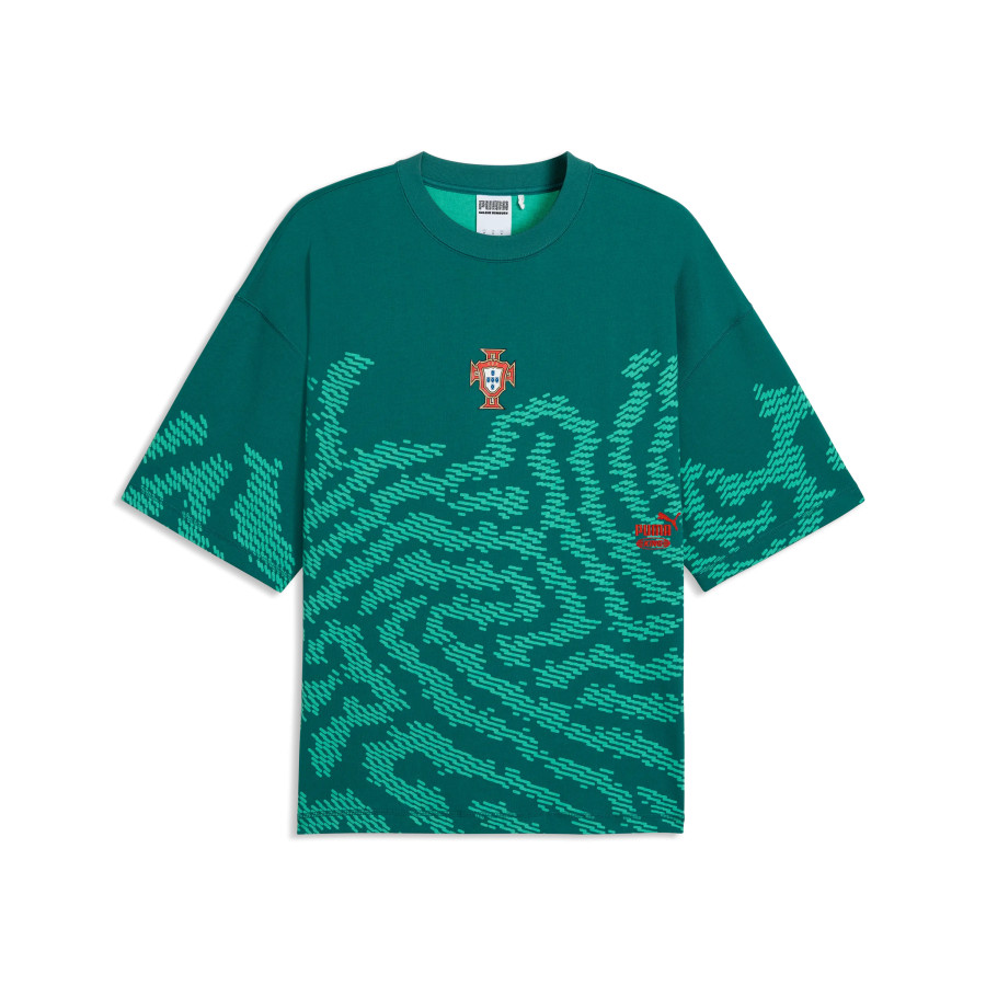T-shirt PUMA King X PORTUGAL X SALEHE BEMBURY vert