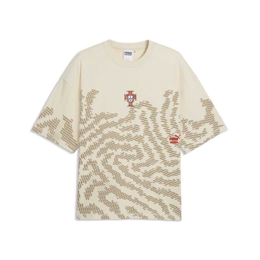 T-shirt PUMA King X PORTUGAL X SALEHE BEMBURY beige