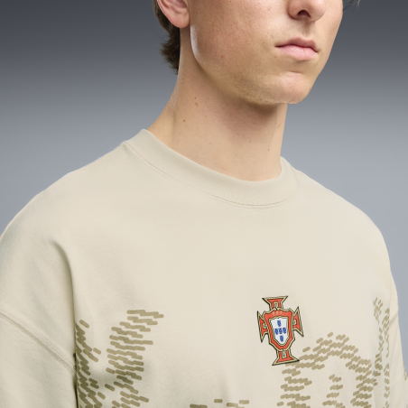 T-shirt PUMA King X PORTUGAL X SALEHE BEMBURY beige