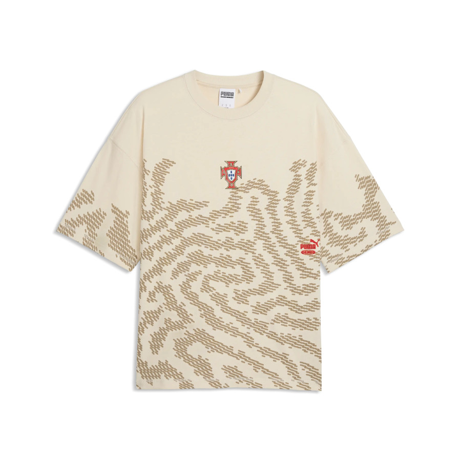 T-shirt PUMA King X PORTUGAL X SALEHE BEMBURY beige