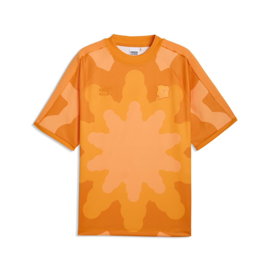Maillot PUMA King X COTE D'IVOIRE X SALEHE BEMBURY orange