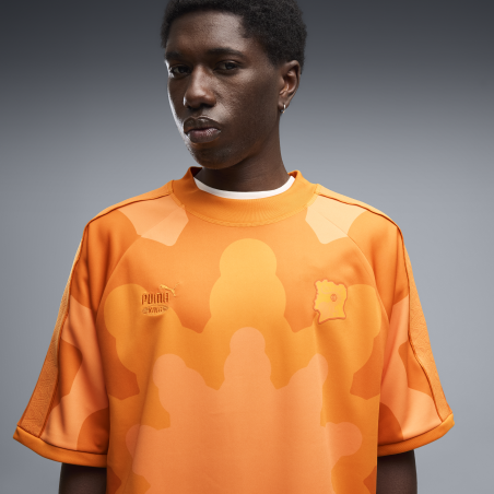 Maillot PUMA King X COTE D'IVOIRE X SALEHE BEMBURY orange