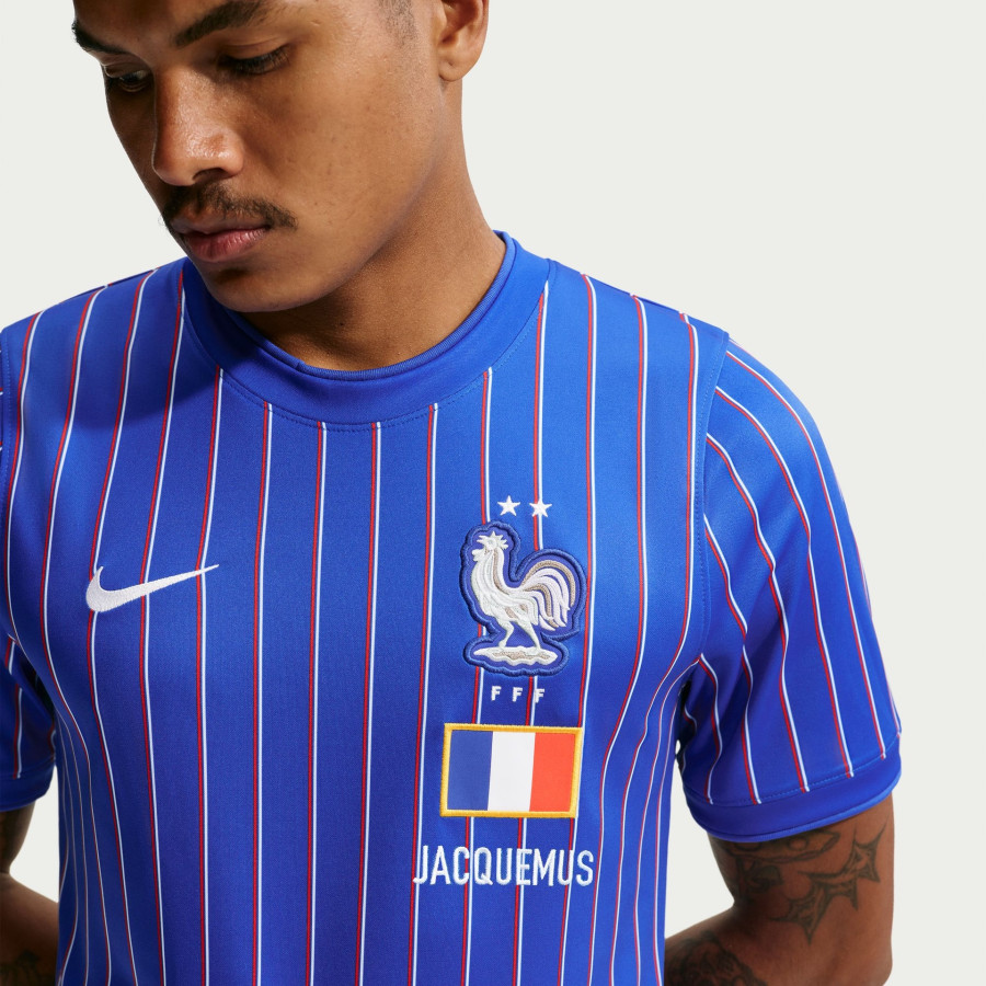 Maillot avant match Equipe de France x Jacquemus bleu