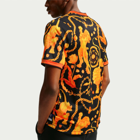 Maillot avant match Pays-Bas orange noir