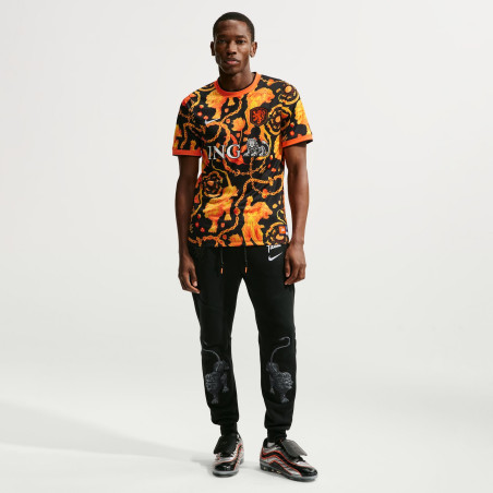 Maillot avant match Pays-Bas orange noir