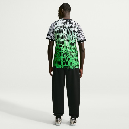 Maillot avant match Nigéria x Slawn blanc vert