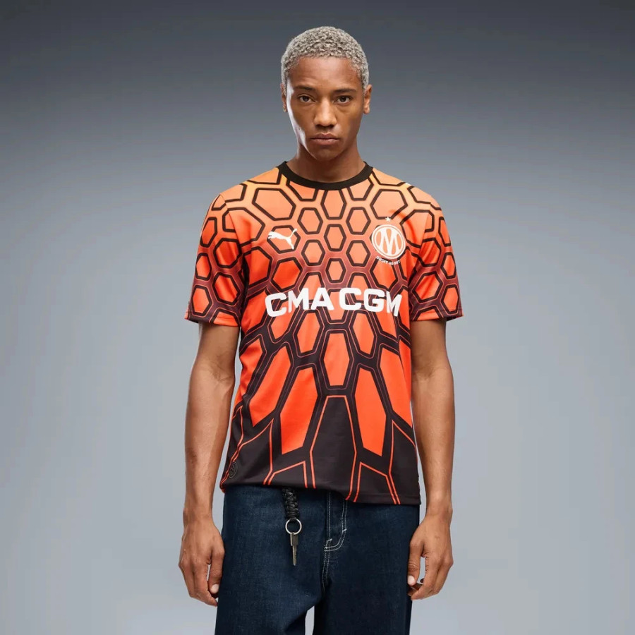 Maillot gardien OM orange 2026/27