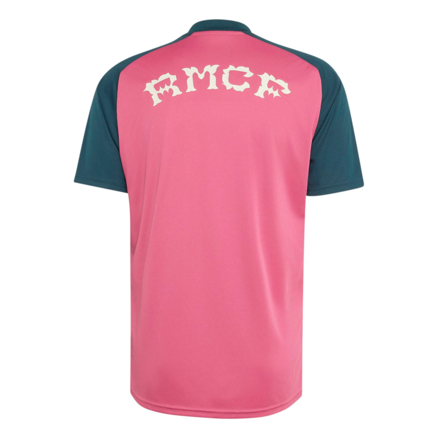 Maillot avant match Real Madrid rose vert