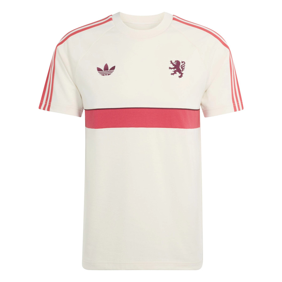 T-shirt OL Originals blanc rouge