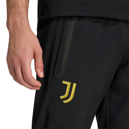 Pantalon survêtement Juventus Travel noir or