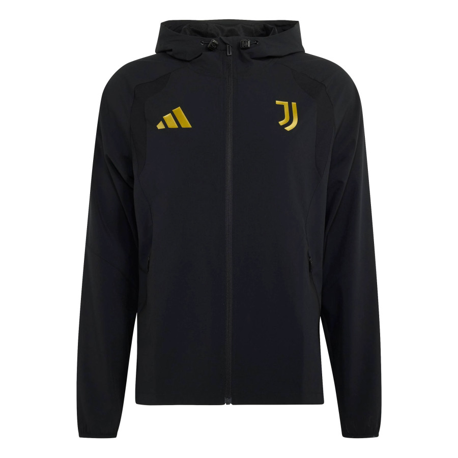 Veste survêtement Juventus Travel noir or