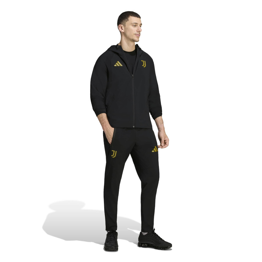 Veste survêtement Juventus Travel noir or