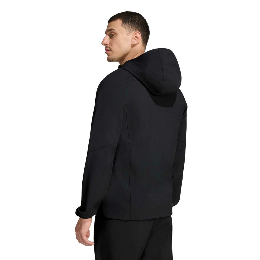 Veste survêtement Juventus Travel noir or