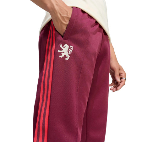 Pantalon survêtement OL Travel rouge
