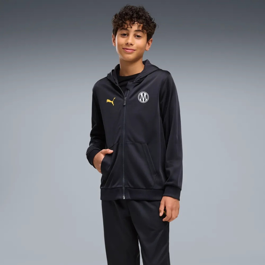 Ensemble survêtement junior OM FtblCulture noir