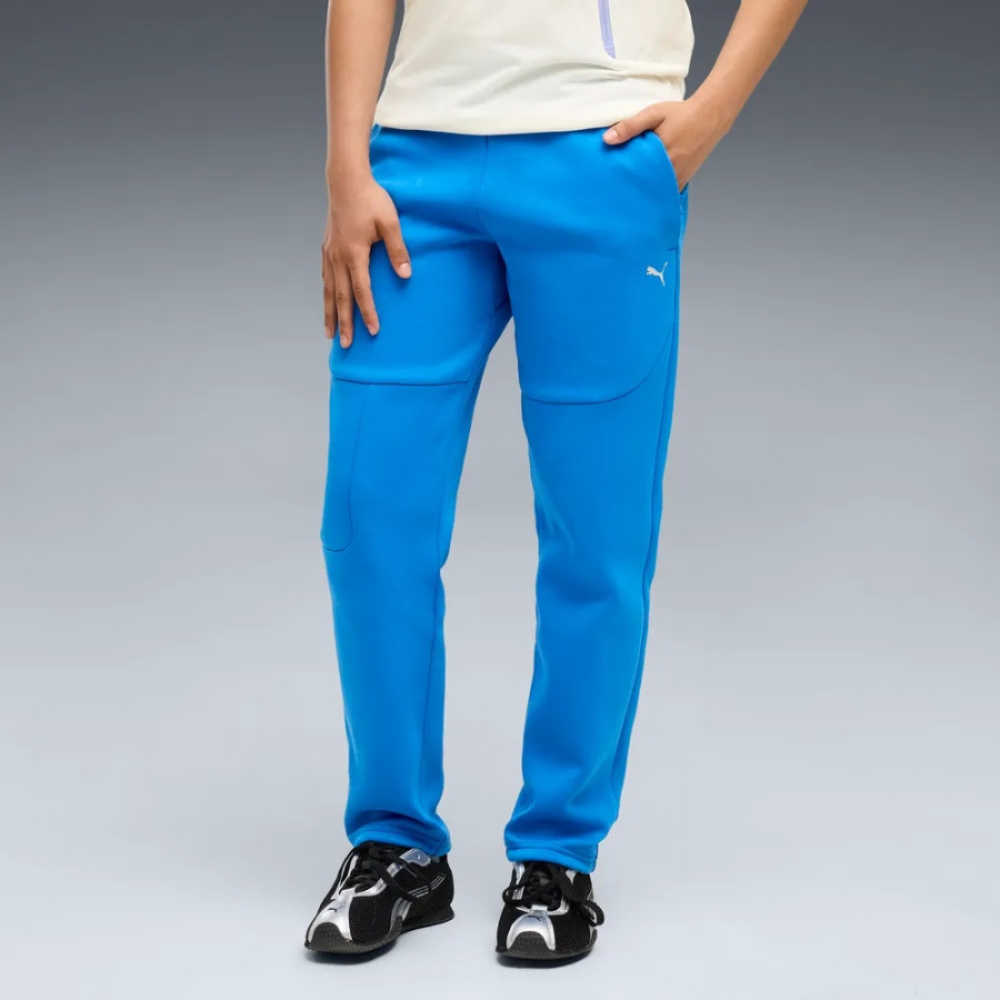 Pantalon survêtement junior OM PumaTech bleu