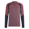 Sweat zippé Bayern Munich rouge