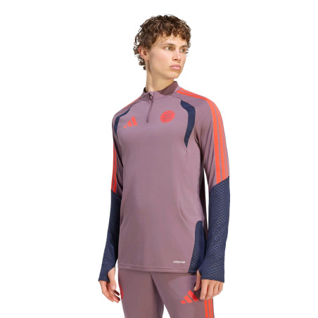 Sweat zippé Bayern Munich rouge