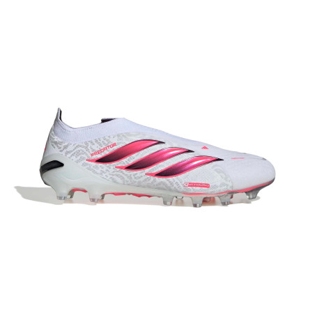 adidas Predator Elite LaceLess AG blanc rose
