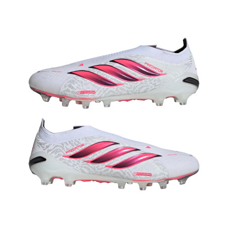 adidas Predator Elite LaceLess AG blanc rose