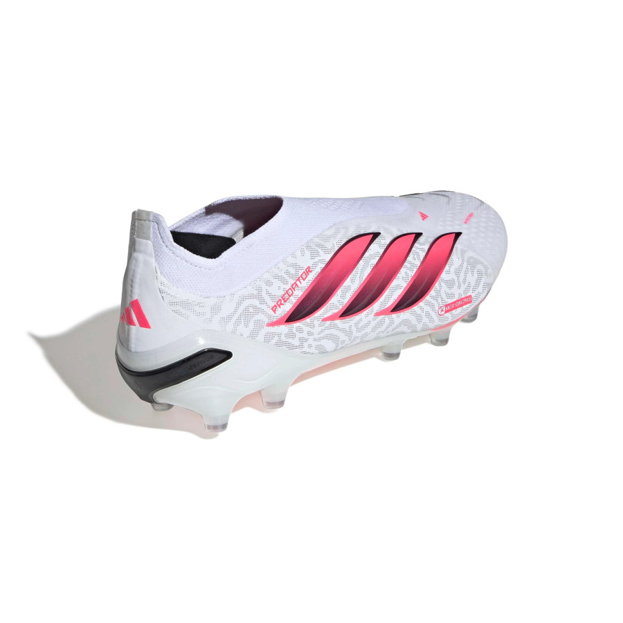 adidas Predator Elite LaceLess AG blanc rose
