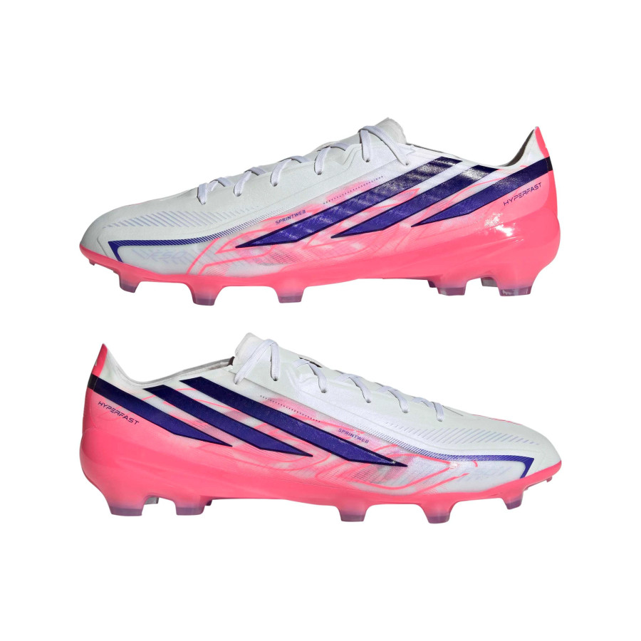 adidas F50 Hyperfast Pro FG blanc rose