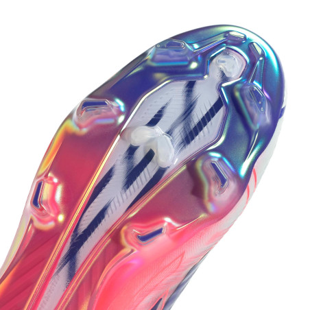 adidas F50 Hyperfast LaceLess Elite FG blanc rose