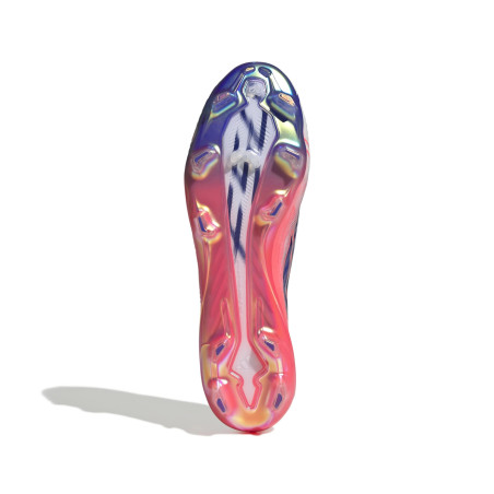 adidas F50 Hyperfast LaceLess Elite FG blanc rose