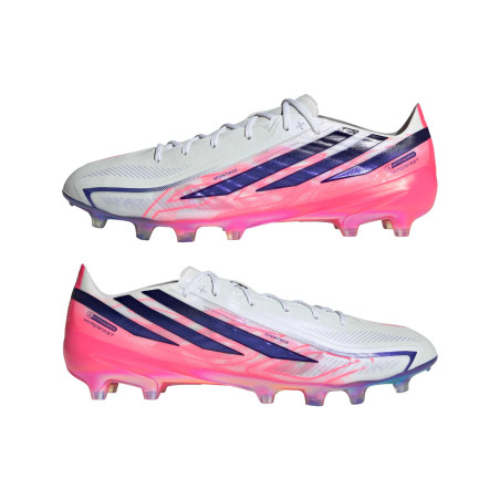 adidas F50 Hyperfast Elite AG blanc rose