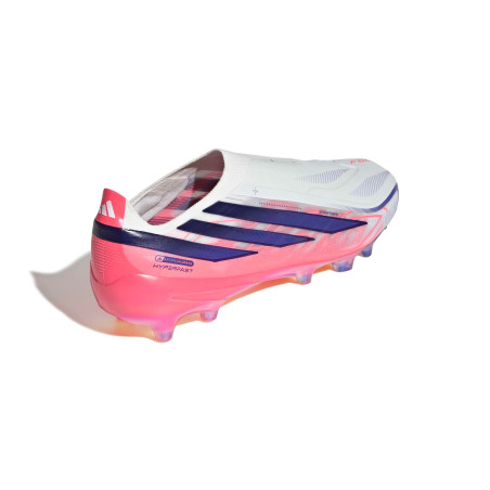 adidas F50 Hyperfast LaceLess Elite AG blanc rose