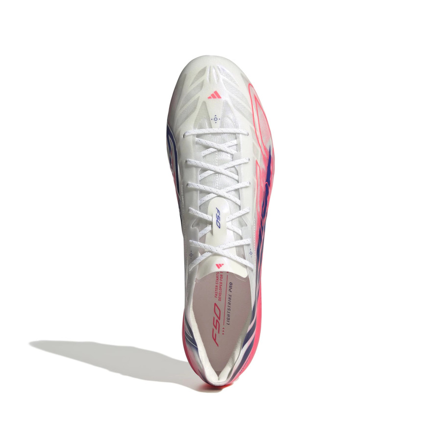 adidas F50 Hyperfast EVO FG blanc rose